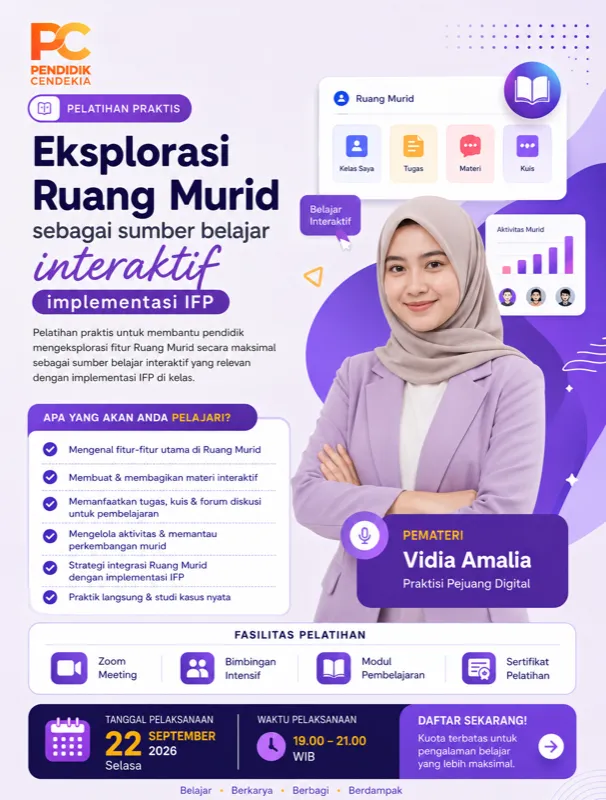 Flyer Pendidik Cendekia