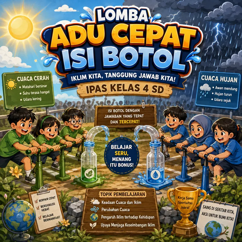 Adu Cepat Isi Botol